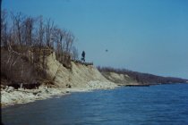 Erosion at Crab Tree Farm bluffs